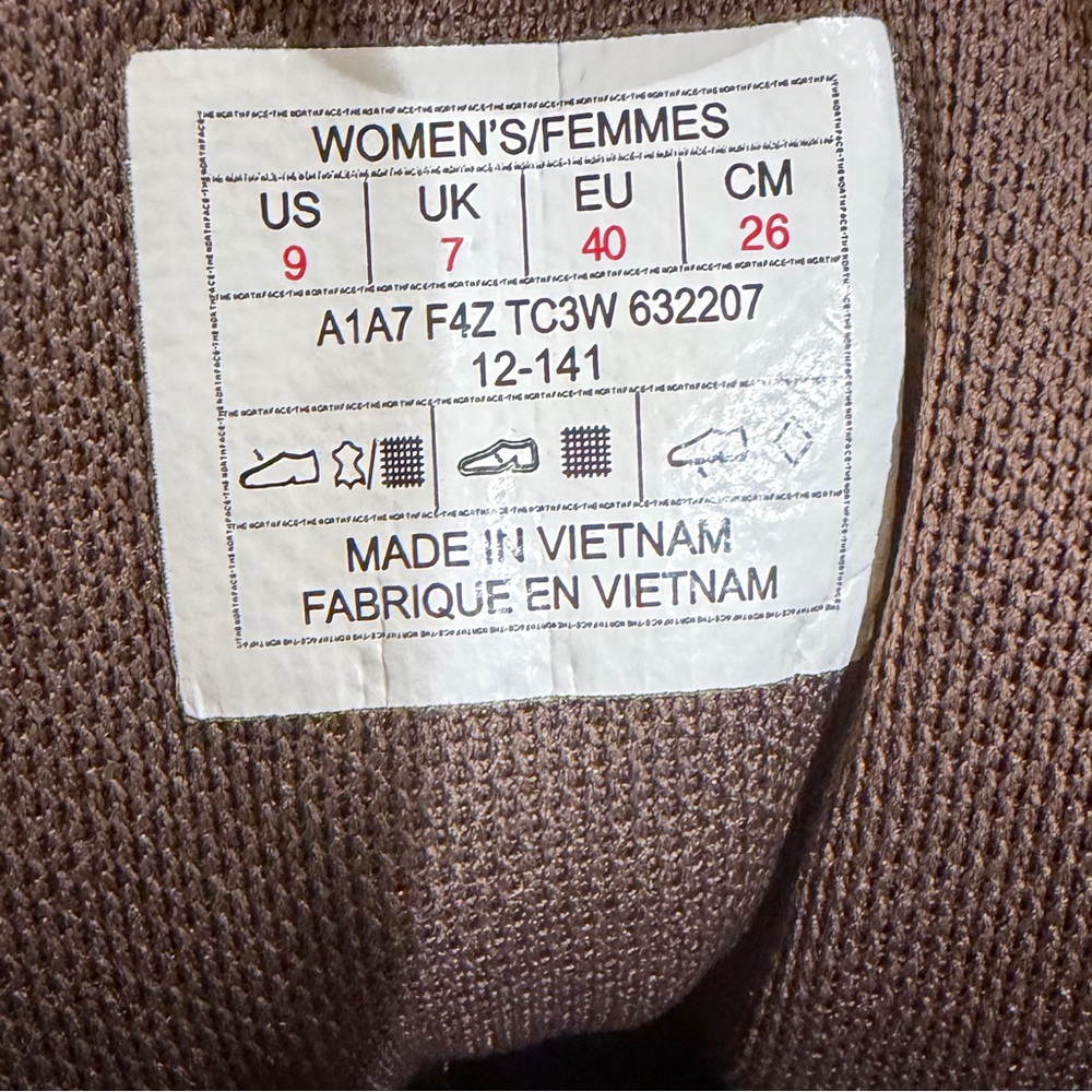 The North Face Brown and Yellow Outdoor/hiking Boots - Picture 2 of 7